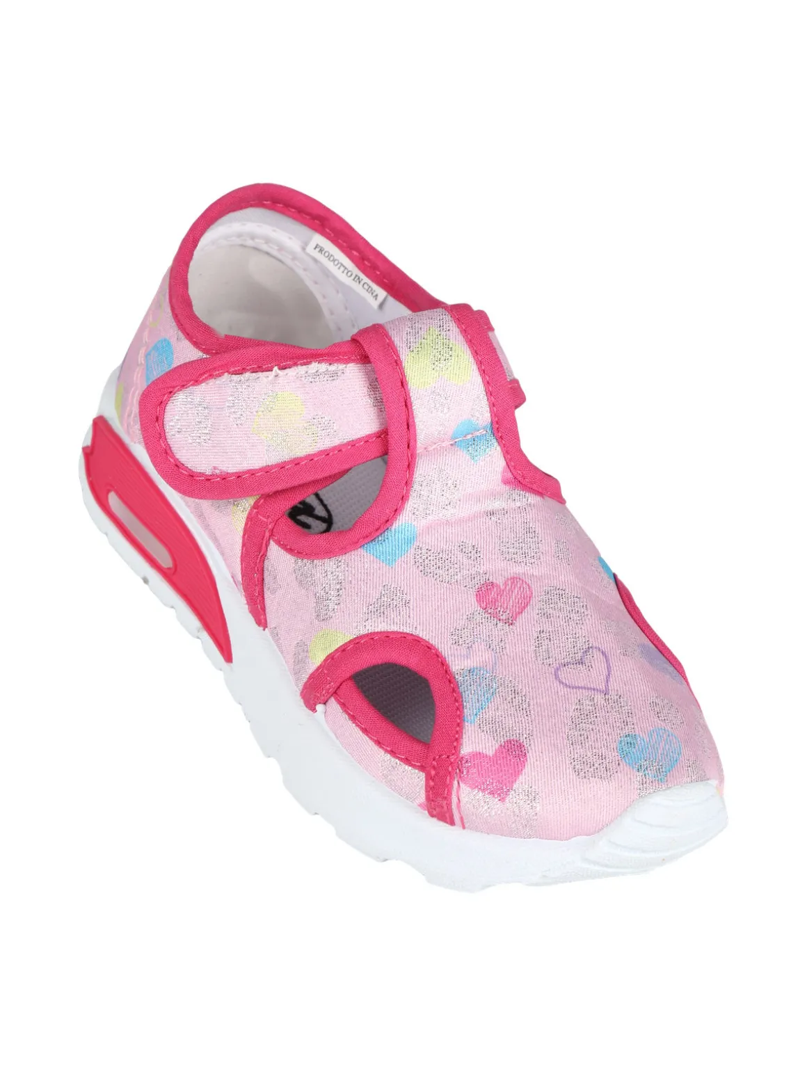 Cox Sandali chiusi da bambina in tessuto con luci