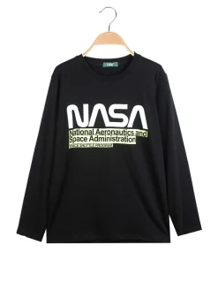 Cuba10 T-shirt da ragazzo a maniche lunghe