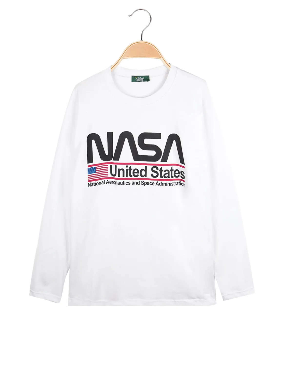 Cuba10 T-shirt da ragazzo a maniche lunghe con scritta