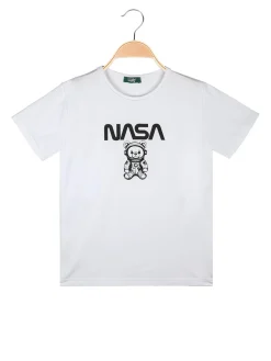 Cuba10 T-shirt da ragazzo in cotone con logo