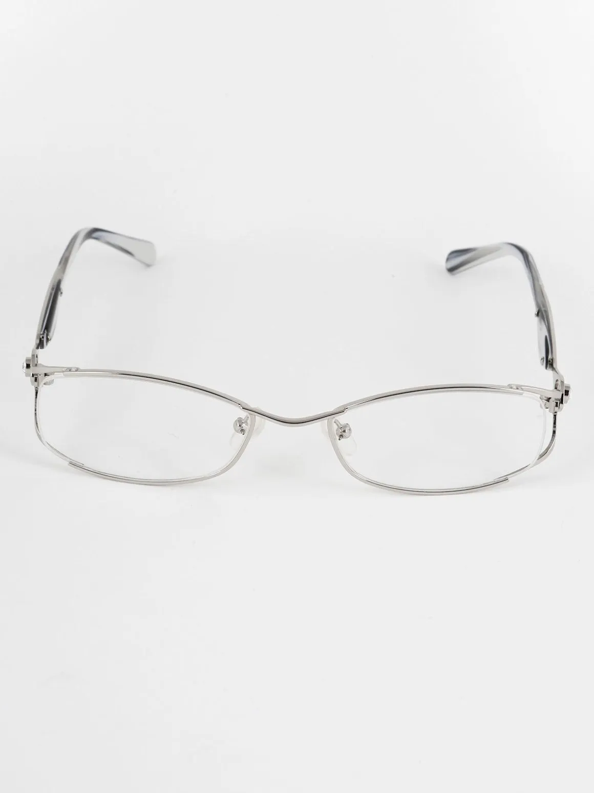 C.X.Q Vision Occhiali rettangolari trasparenti