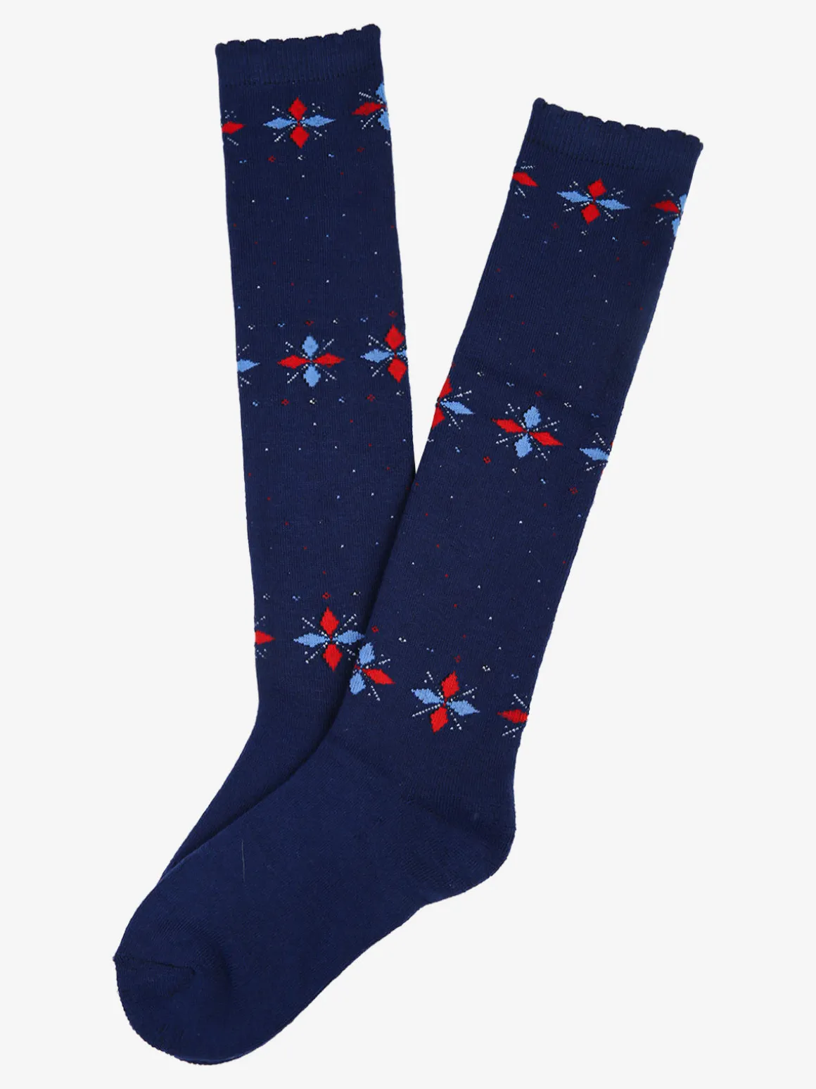 Dag Calze lunghe da donna in pile - blu