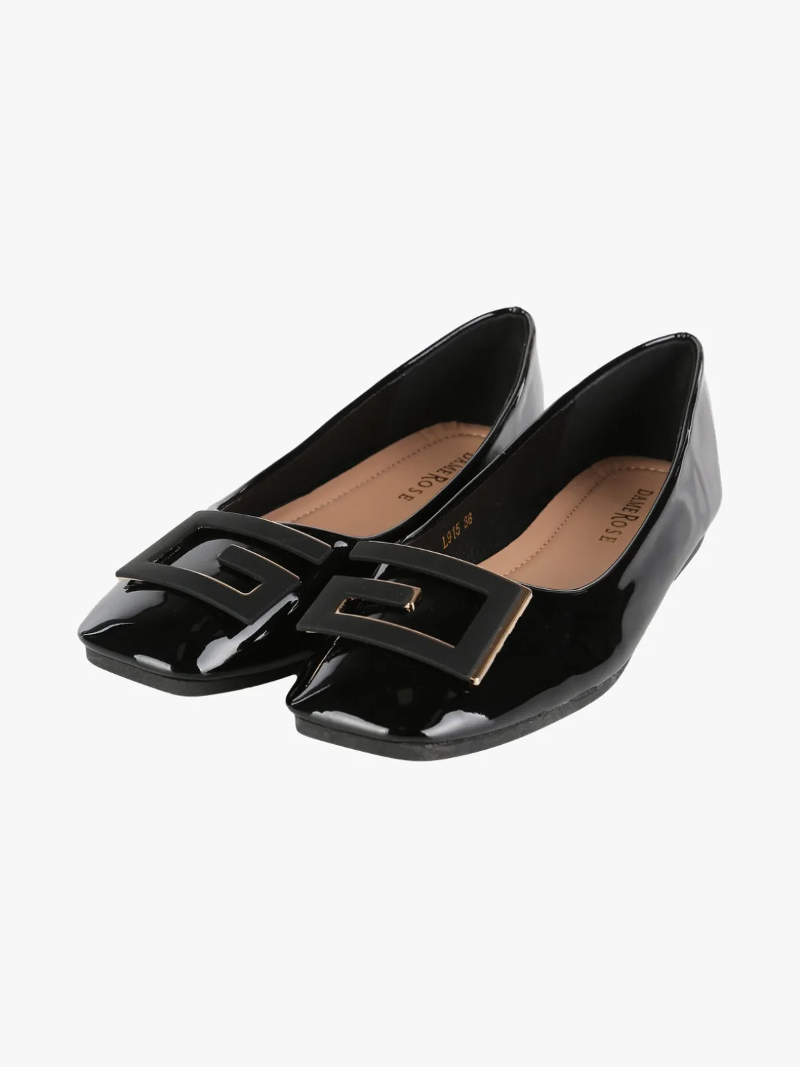 Dame Rose Ballerine in vernice da donna
