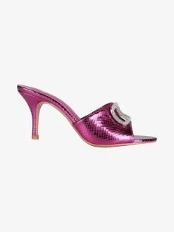 Dame Rose Ciabatte donna con tacco e strass