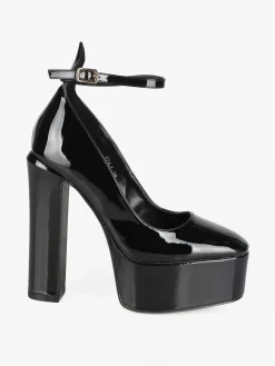 Dame Rose Decolletè donna con tacco e plateau