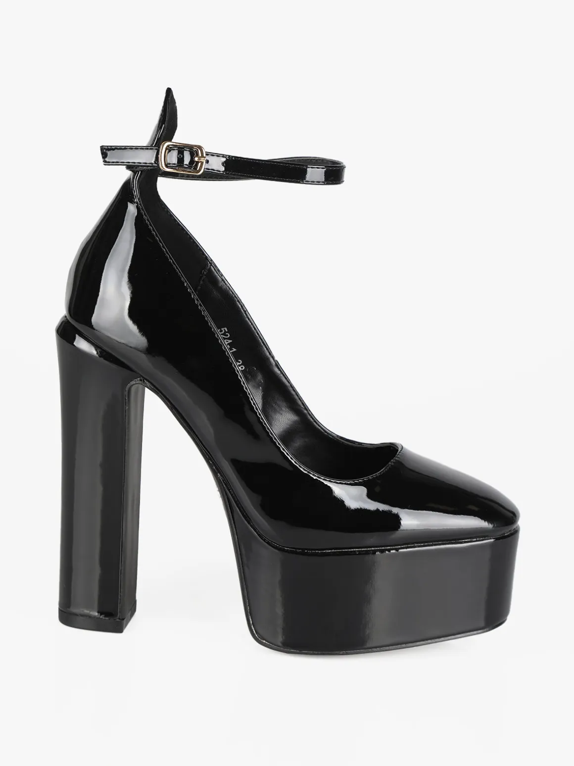 Dame Rose Decolletè donna con tacco e plateau