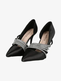 Dame Rose Decolletè donna con tacco a spillo e strass