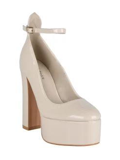 Dame Rose Decolletè donna con tacco e plateau