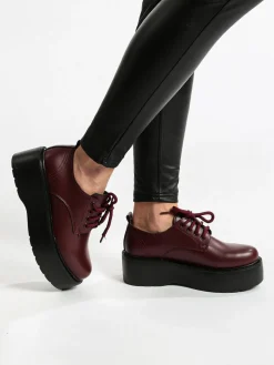 Dame Rose Francesine stringate con platform