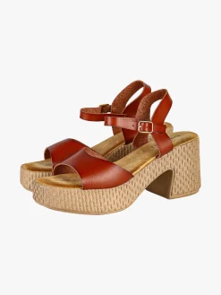 Dame Rose Sandali donna con tacco e plateau
