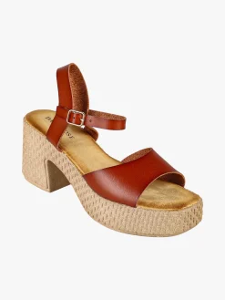 Dame Rose Sandali donna con tacco e plateau