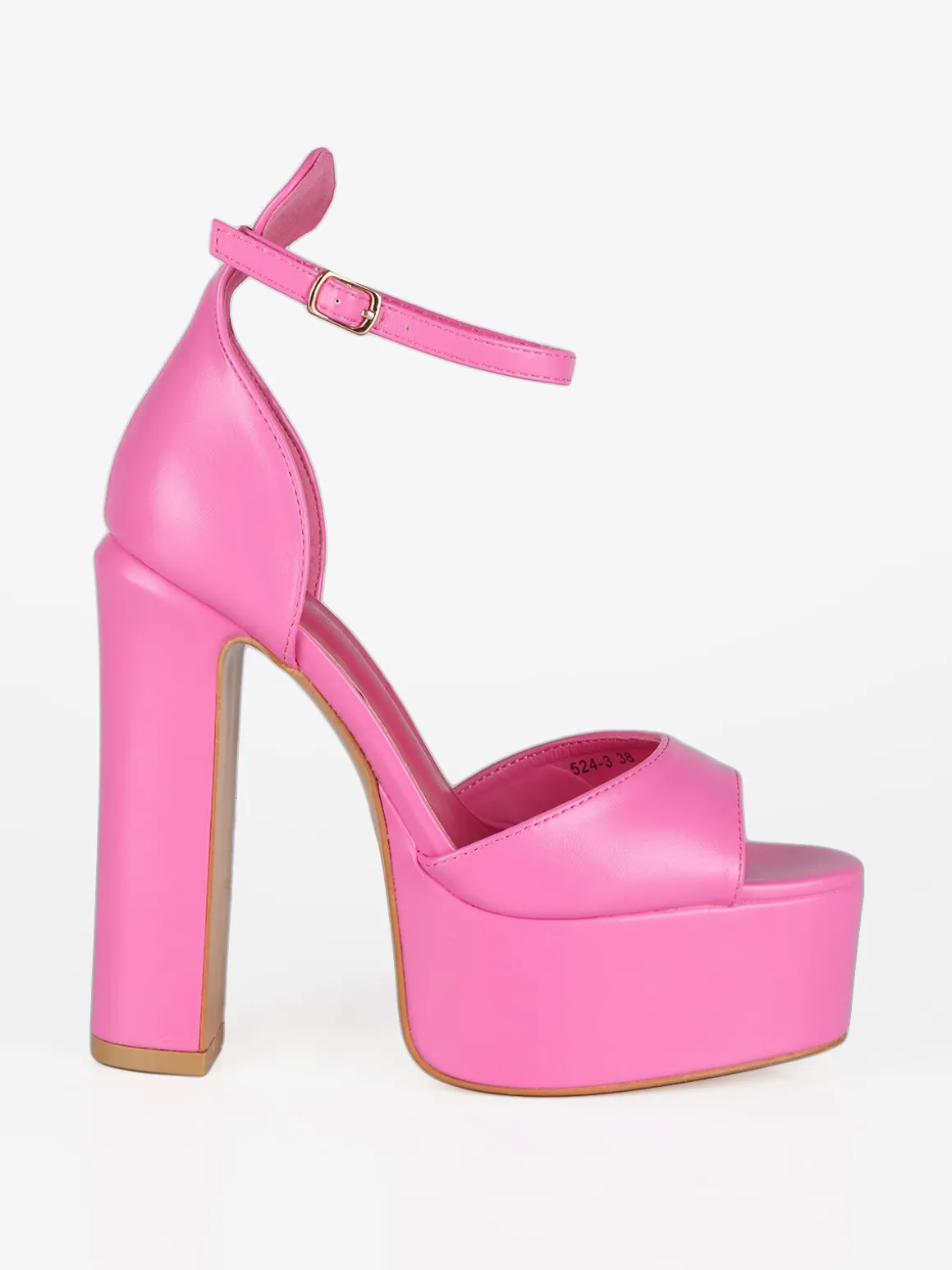 Dame Rose Sandali donna con tacco e plateau