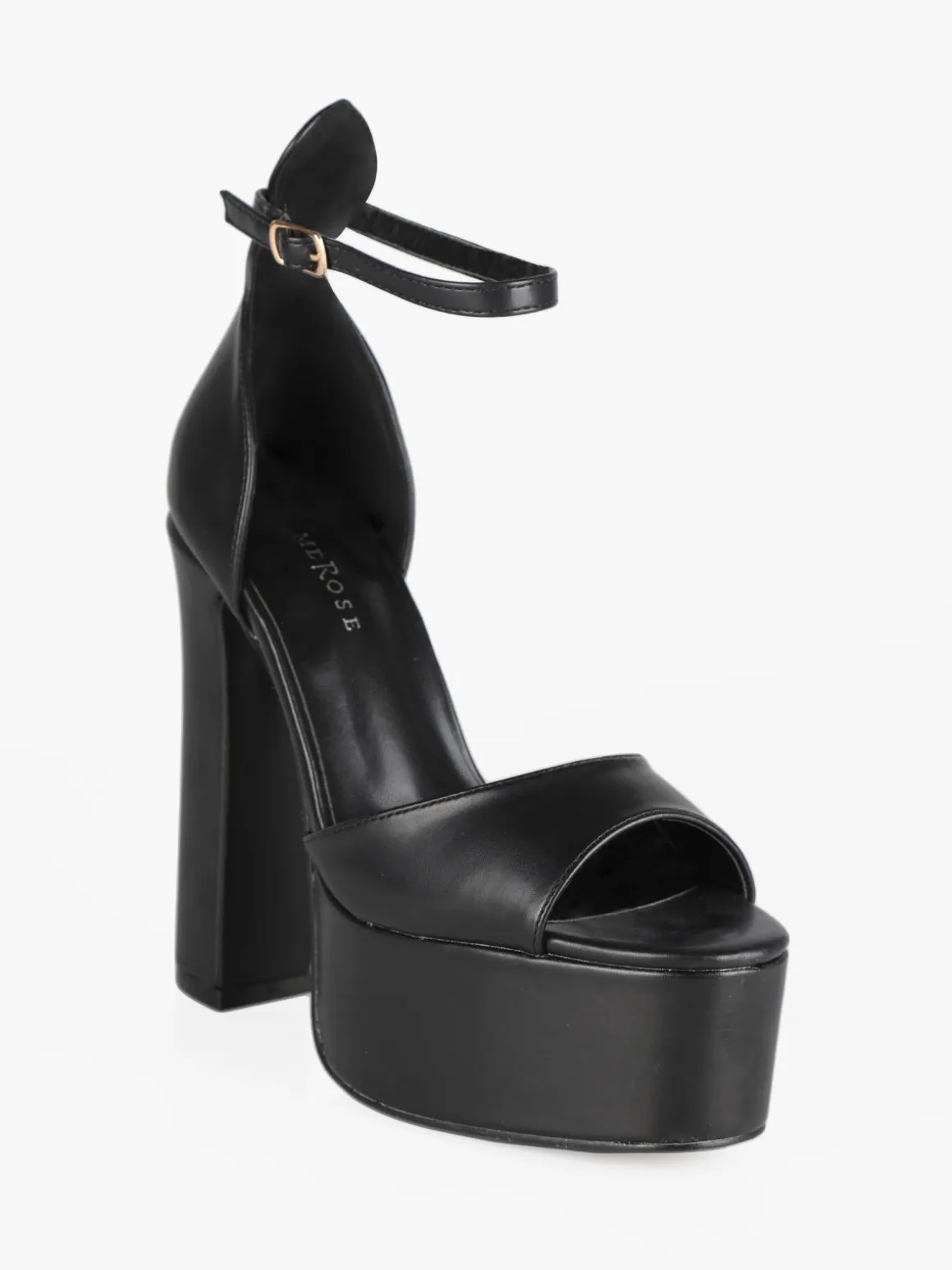 Dame Rose Sandali donna con tacco e plateau