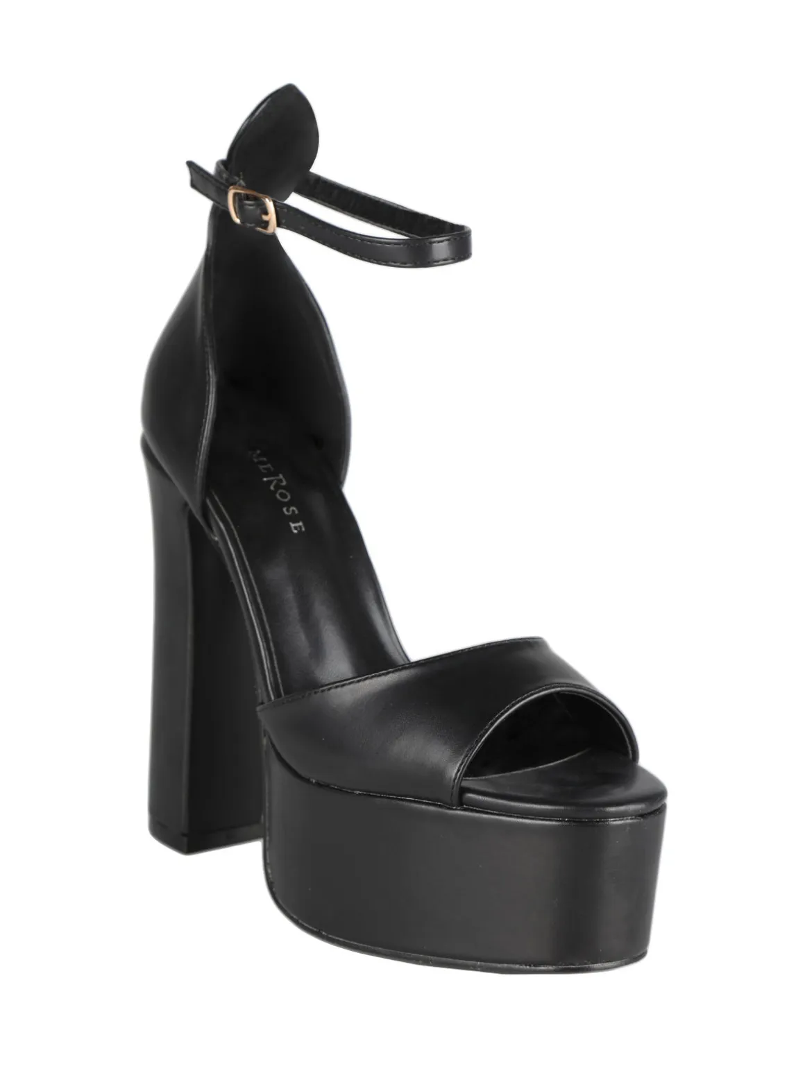 Dame Rose Sandali donna con tacco e plateau