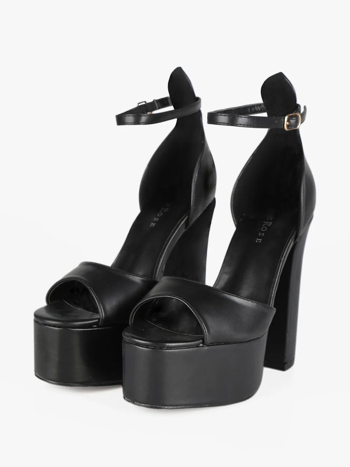 Dame Rose Sandali donna con tacco e plateau