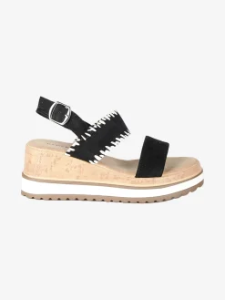 Dame Rose Sandali donna con zeppa e plateau