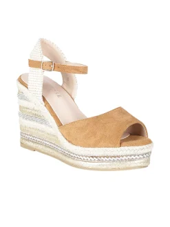 Dame Rose Sandali donna con zeppa decorata