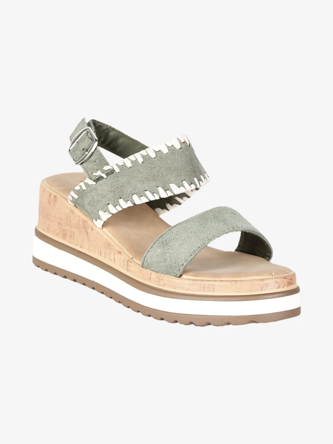 Dame Rose Sandali donna con zeppa e plateau
