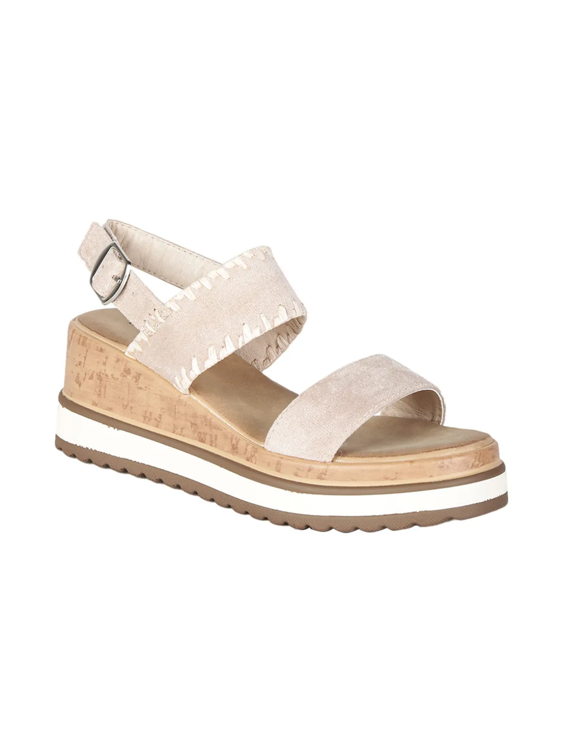 Dame Rose Sandali donna con zeppa e plateau