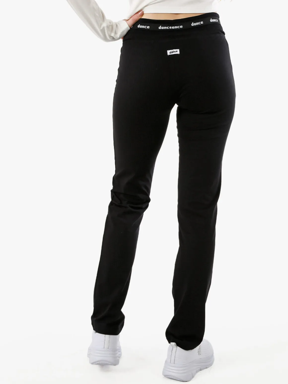 Dance Pantaloni sportivi da donna con coulisse in vita - nero