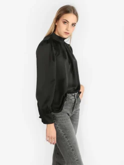 Daystar Camicia donna accollata in raso