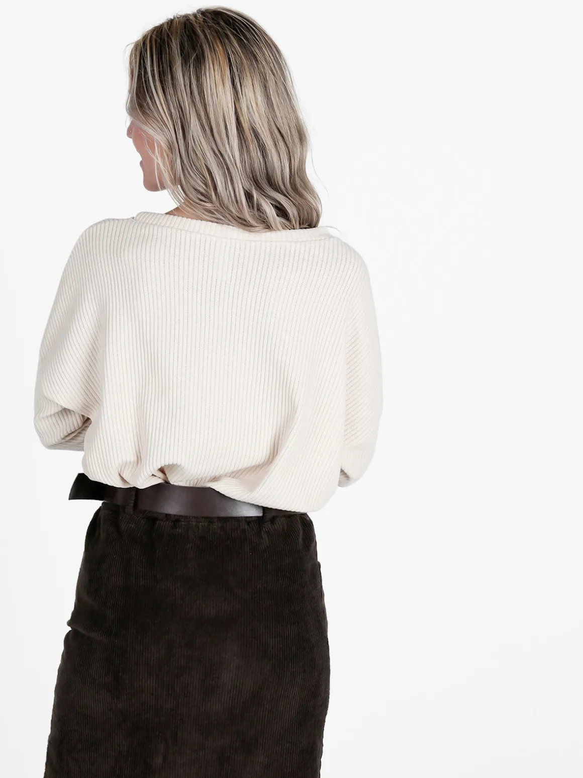 Daystar Maglia donna pesante a costine