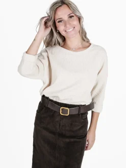Daystar Maglia donna pesante a costine