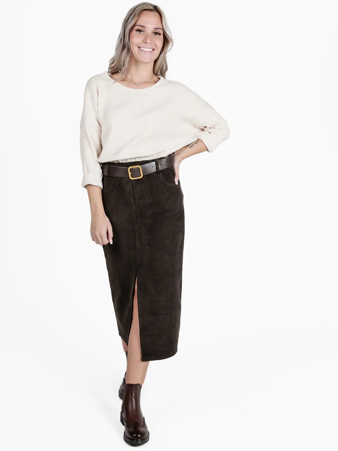 Daystar Maglia donna pesante a costine