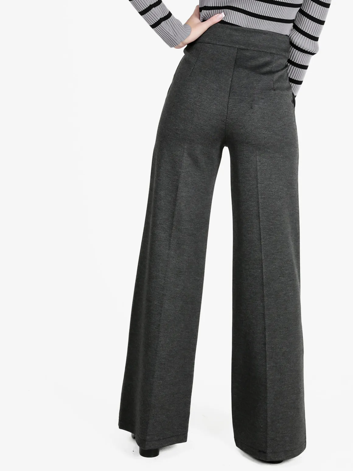 Daystar Pantaloni casual da donna a vita alta