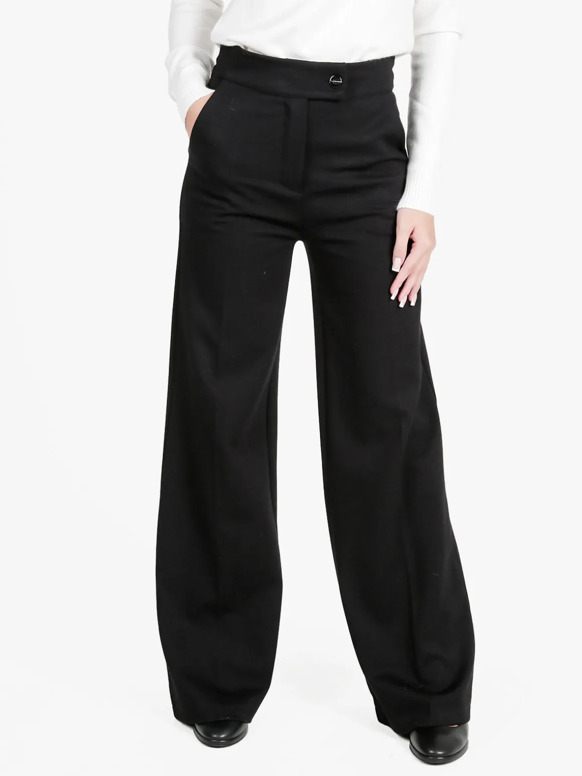 Daystar Pantaloni casual da donna a vita alta
