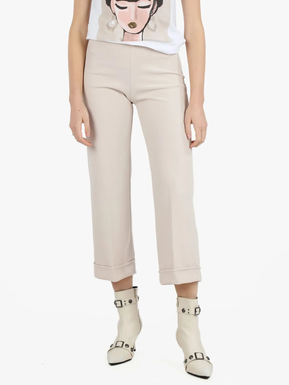 Daystar Pantaloni classici donna gamba larga