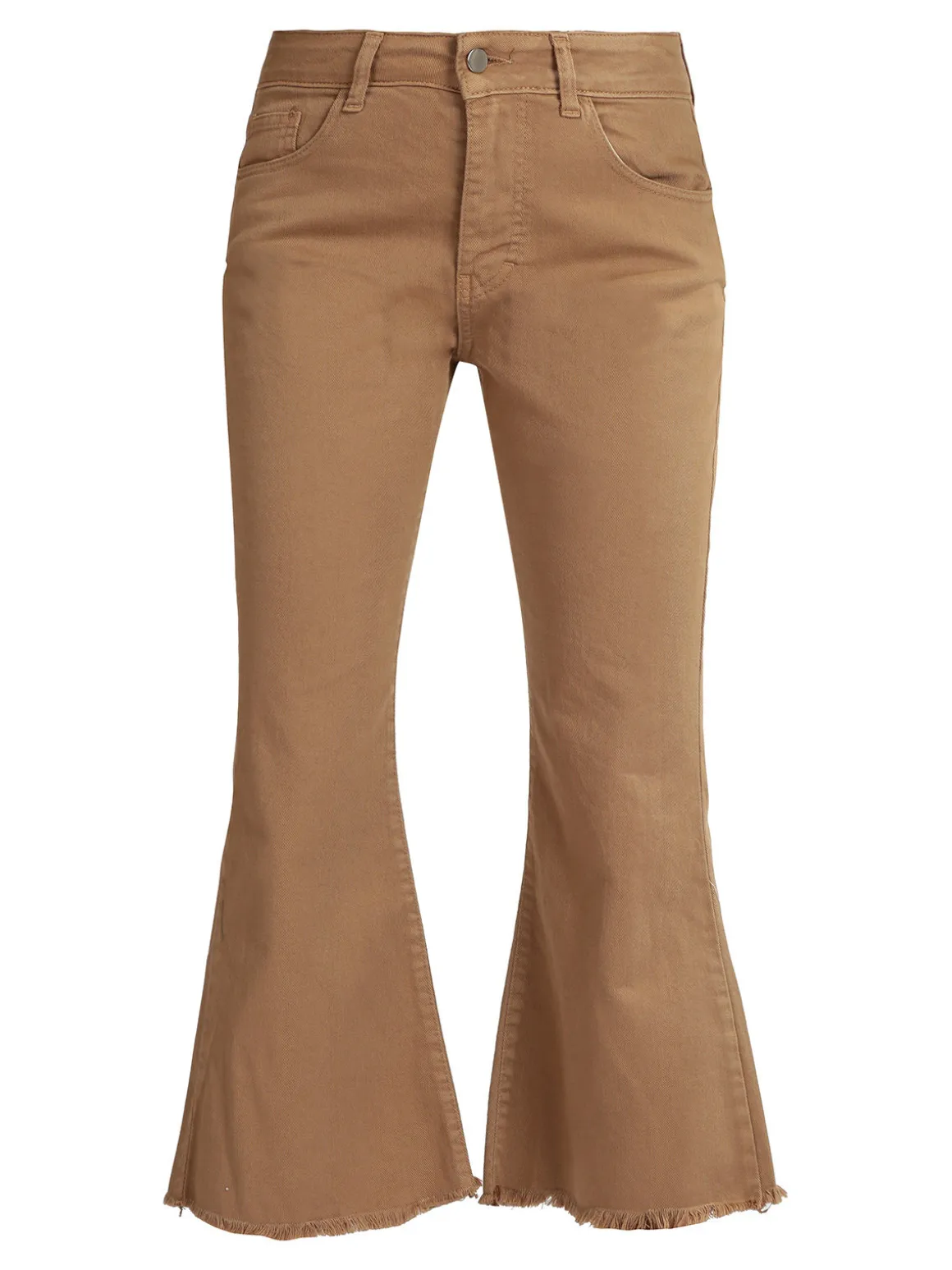 Daystar Pantaloni cropped da donna con finale a zampa