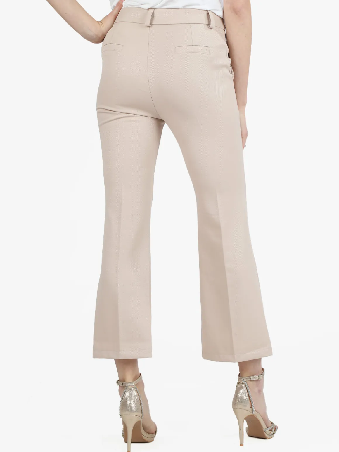 Daystar Pantaloni eleganti da donna con finale a zampa
