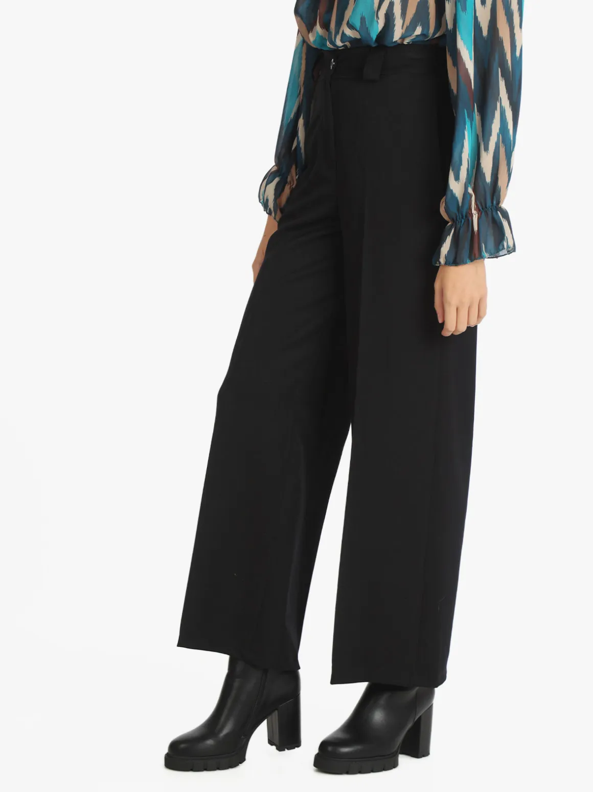 Daystar Pantaloni palazzo donna taglio classico