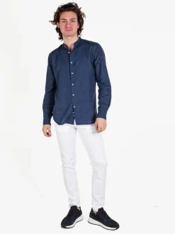 3-D Dimensione Pantaloni casual da uomo in cotone