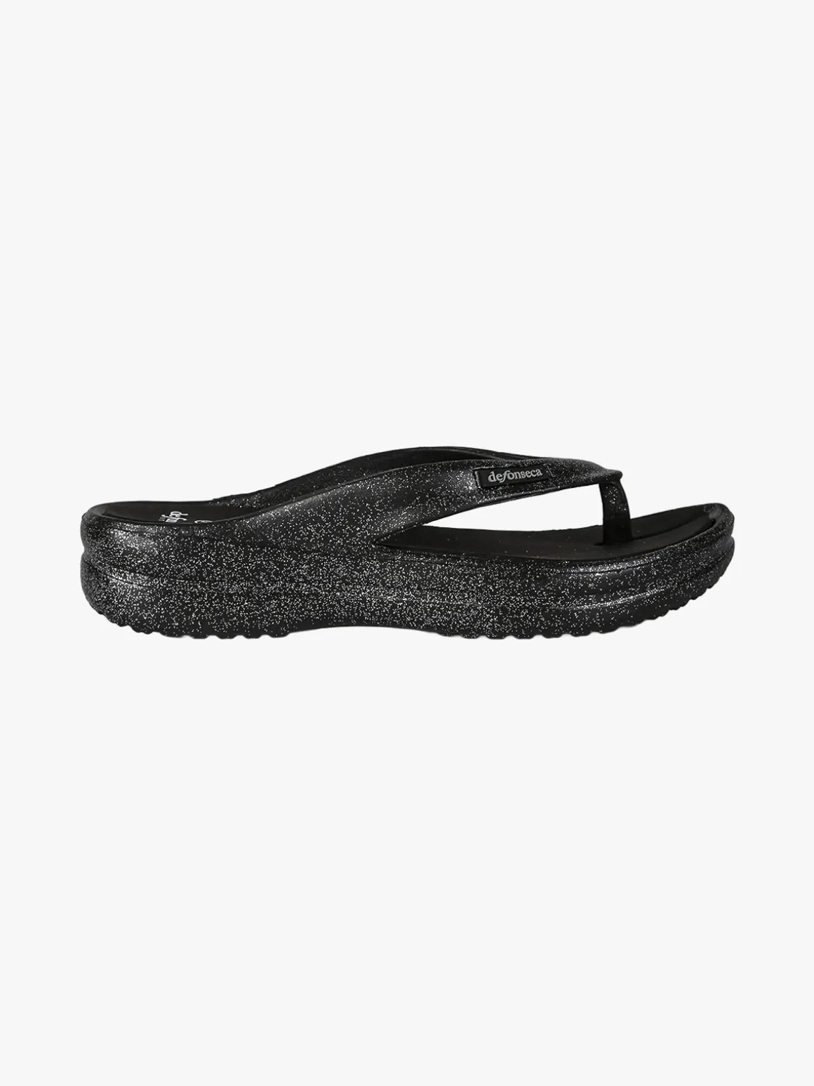 De Fonseca Infradito donna glitter con zeppa