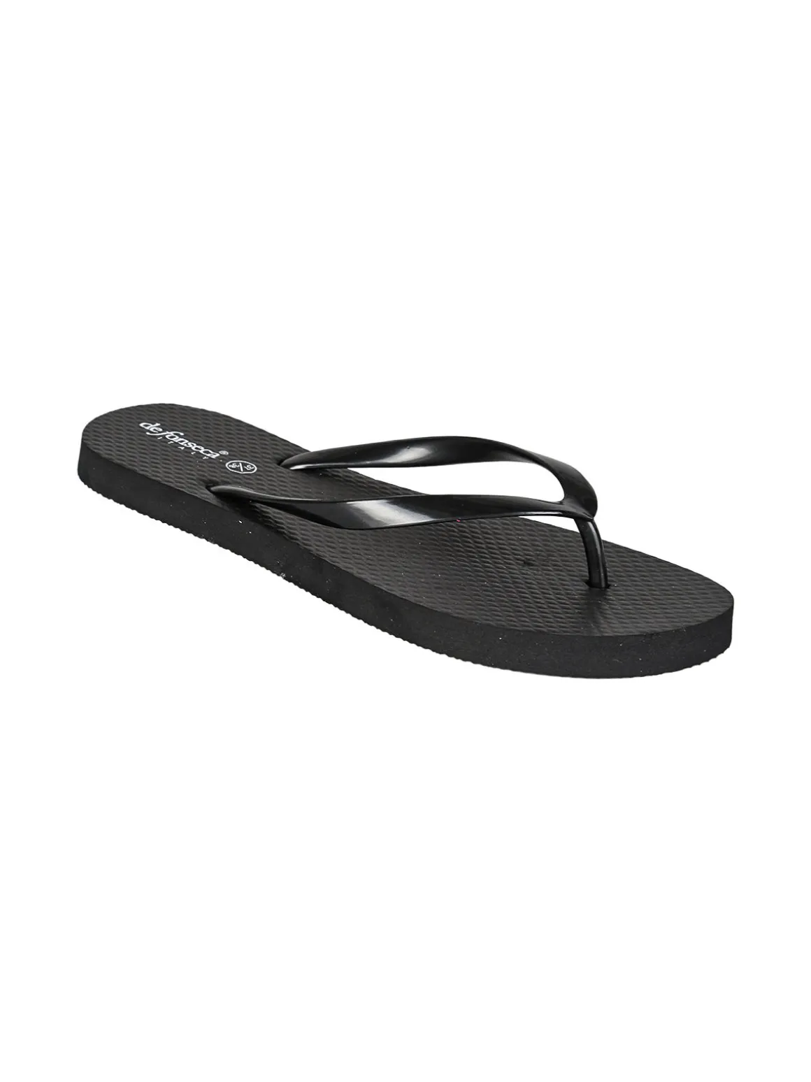 De Fonseca Infradito donna in gomma - nero