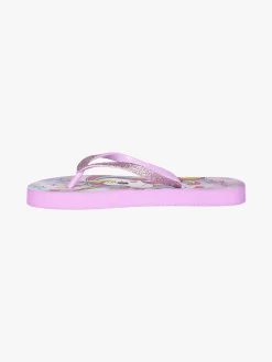 De Fonseca Infradito unicorno da bambina in gomma - lilla
