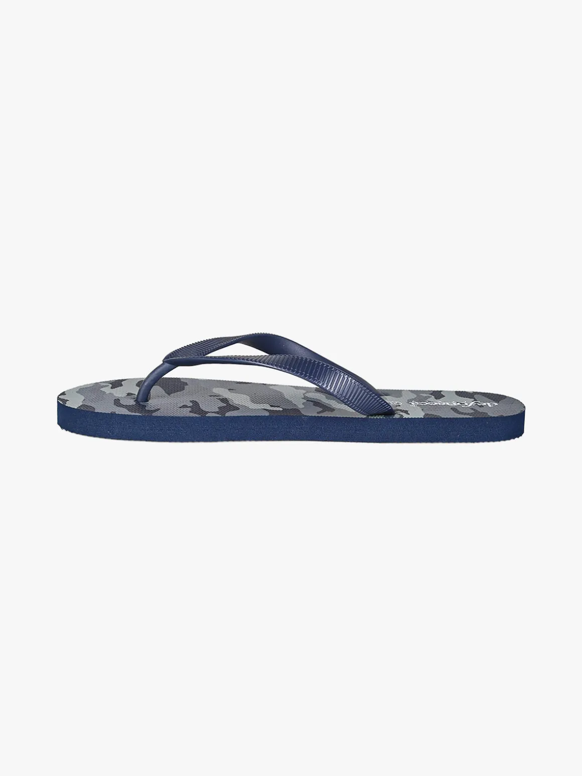 De Fonseca Infradito uomo da mare militari in gomma - blu
