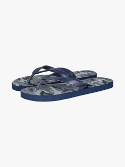 De Fonseca Infradito uomo da mare militari in gomma - blu