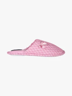De Fonseca Pantofole donna in tessuto- rosa