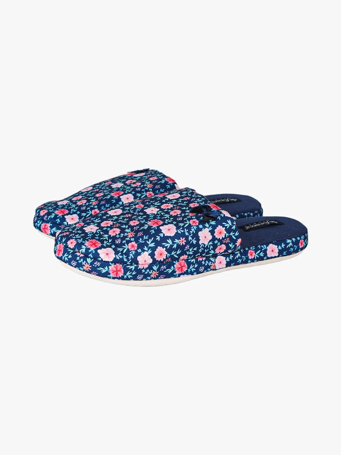 De Fonseca Pantofole donna in tessuto con stampa floreale - multicolore