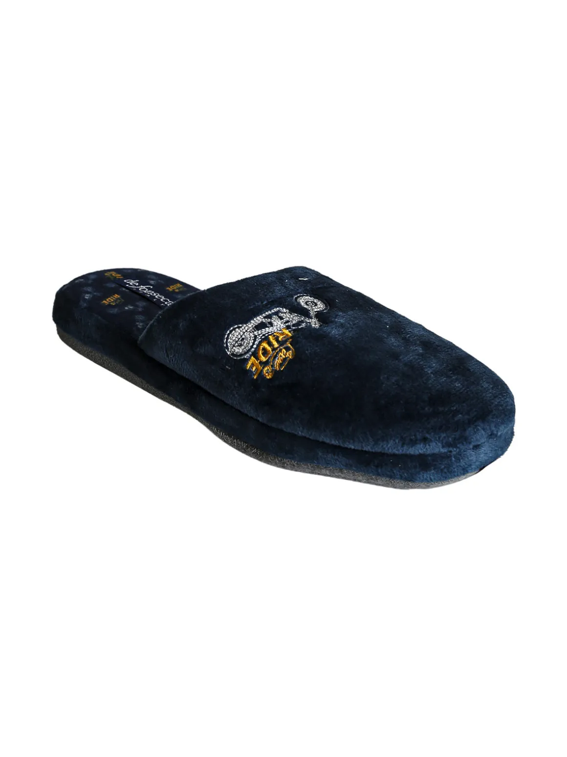 De Fonseca Pantofole donna invernali con stampe - blu scuro