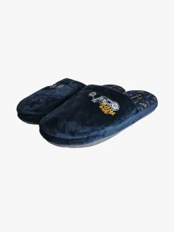 De Fonseca Pantofole donna invernali con stampe - blu scuro