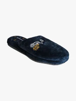 De Fonseca Pantofole donna invernali con stampe - blu scuro