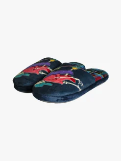 De Fonseca Pantofole donna invernali con stampe - bordeaux