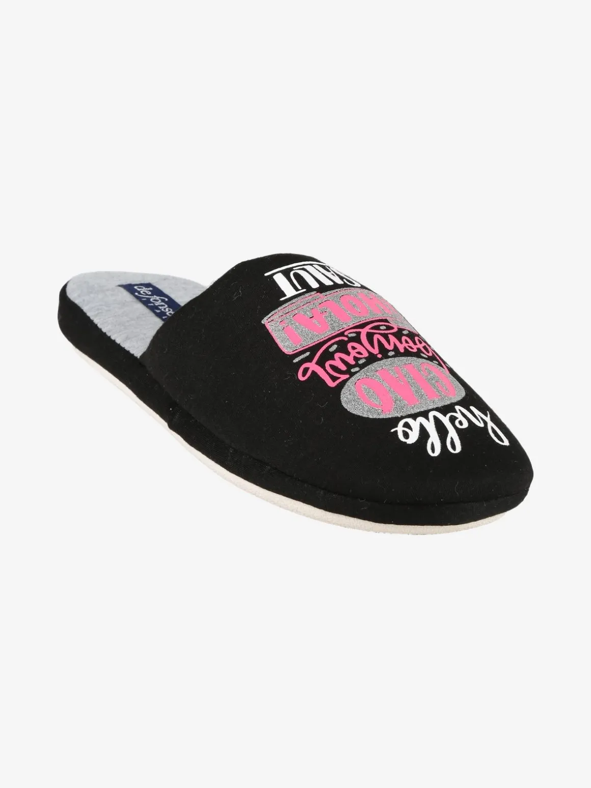 De Fonseca Pantofole donna in ecopelo con cuore applicato