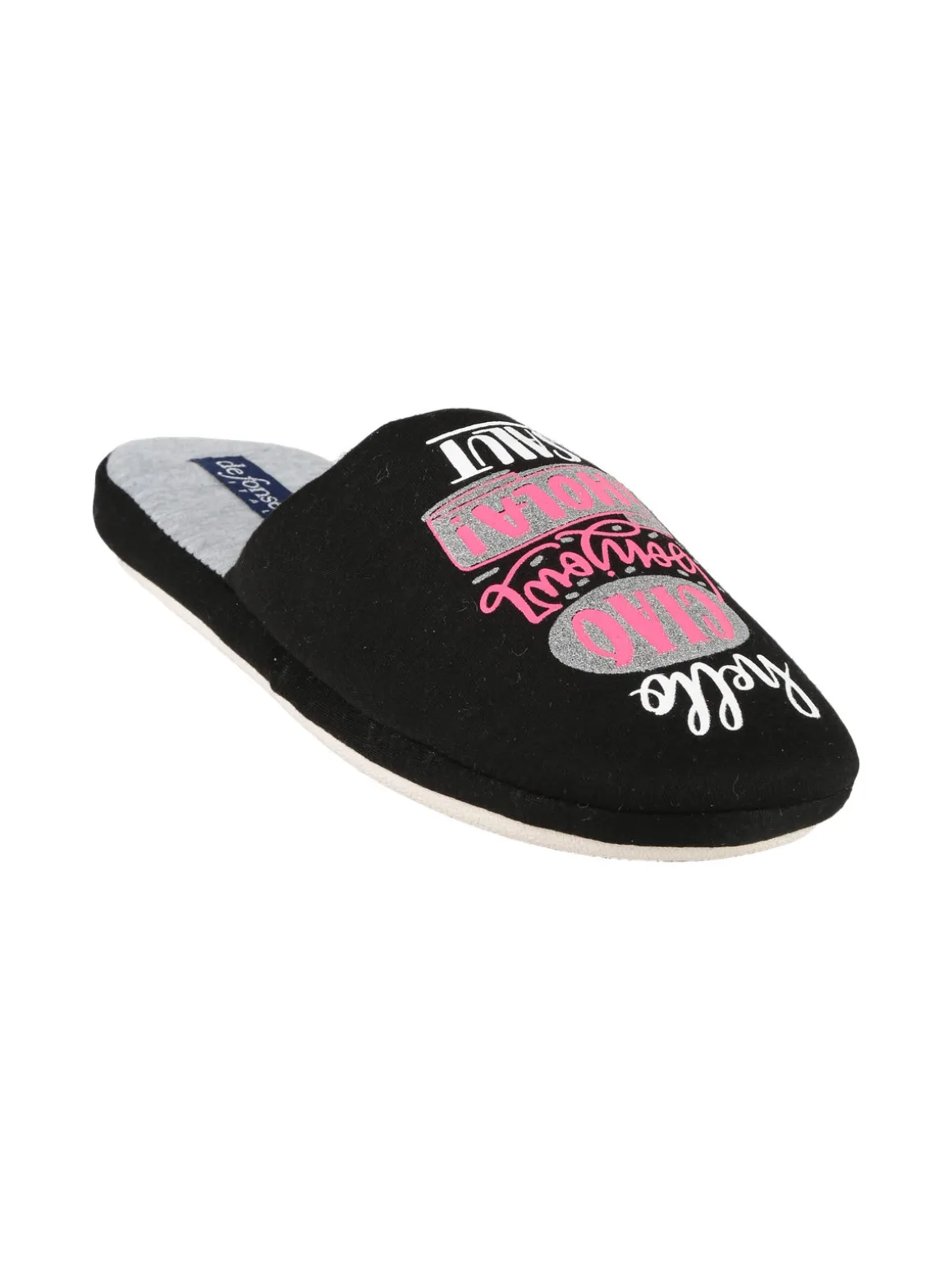 De Fonseca Pantofole donna in ecopelo con cuore applicato