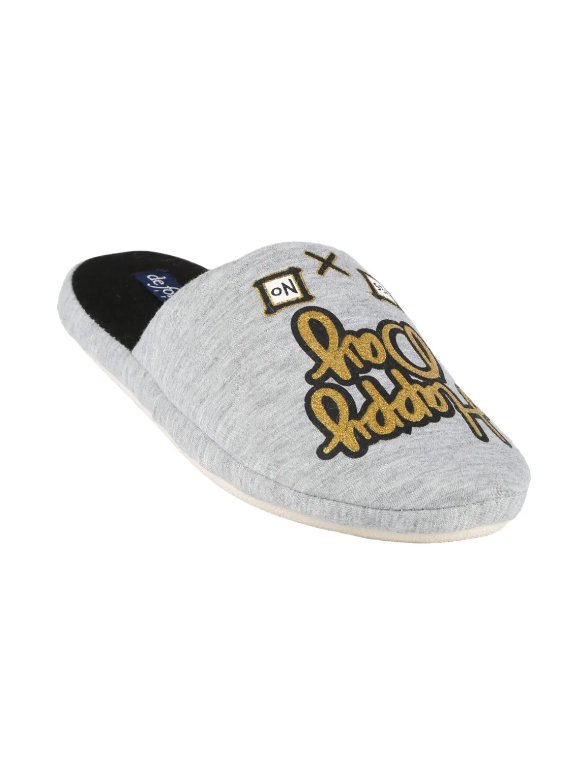 De Fonseca Pantofole donna in ecopelo con cuore applicato