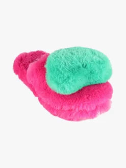 De Fonseca Pantofole donna in ecopelo con cuore applicato